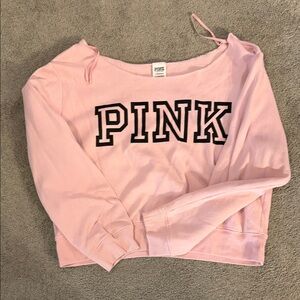 Victoria's Secret Pink Off-the-Shoulder Sweater